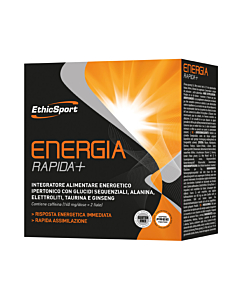 EthicSport Energia Rapida+ Integratore Energetico 10x25ml