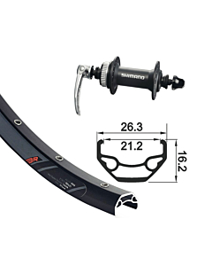 GMB Alivio / Rodi Blackrock Disc QR Ruota Anteriore MTB 29"