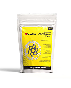 SwissStop Power-Clean Wipes Salviette per Pulizia Dischi