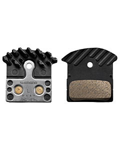 Shimano J04C Pastiglie Metalliche con Aletta XTR / XT / SLX
