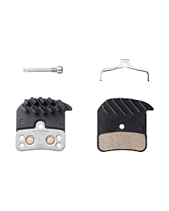 Shimano H03C pastiglie Metalliche con Aletta MTB 4 Pistoni