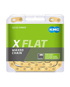 KMC X Flat Waxed Ti-N Gold Catena Sram 12/13v (con cera)