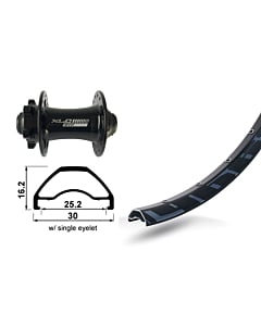 GMB XLC / Rodi Ready 25 Ruota Anteriore MTB 29" 15x100mm