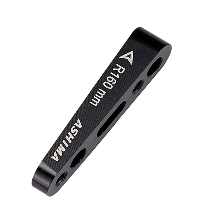 ASHIMA Bremsadapter AU06 Hinten – Für 203 Mm Scheibe, Schwarz