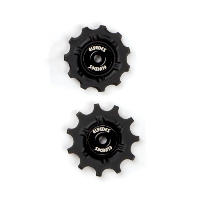 Pulegge Cambio Su Cuscinetti &ndash; 10 Denti, Compatibili Shimano, Sram, Campagnolo, 7-11 Velocit&agrave;, Made In Italy